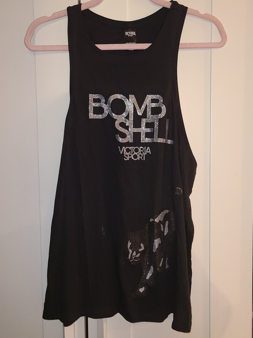 Victoria Sport Black "Bombshell" Tank Top